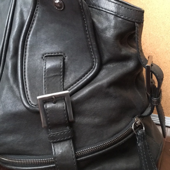 Big Leather Bag (hairspray for scale in pics) - Picture 3 of 8